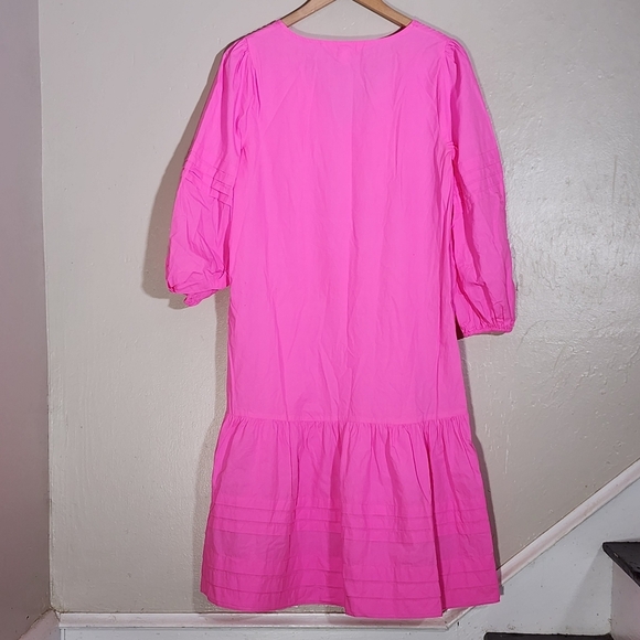 Lilly Pulitzer Pink V-Neck Dress - Picture 6 of 6